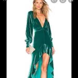 For Love and Lemons Viva Velvet Dress